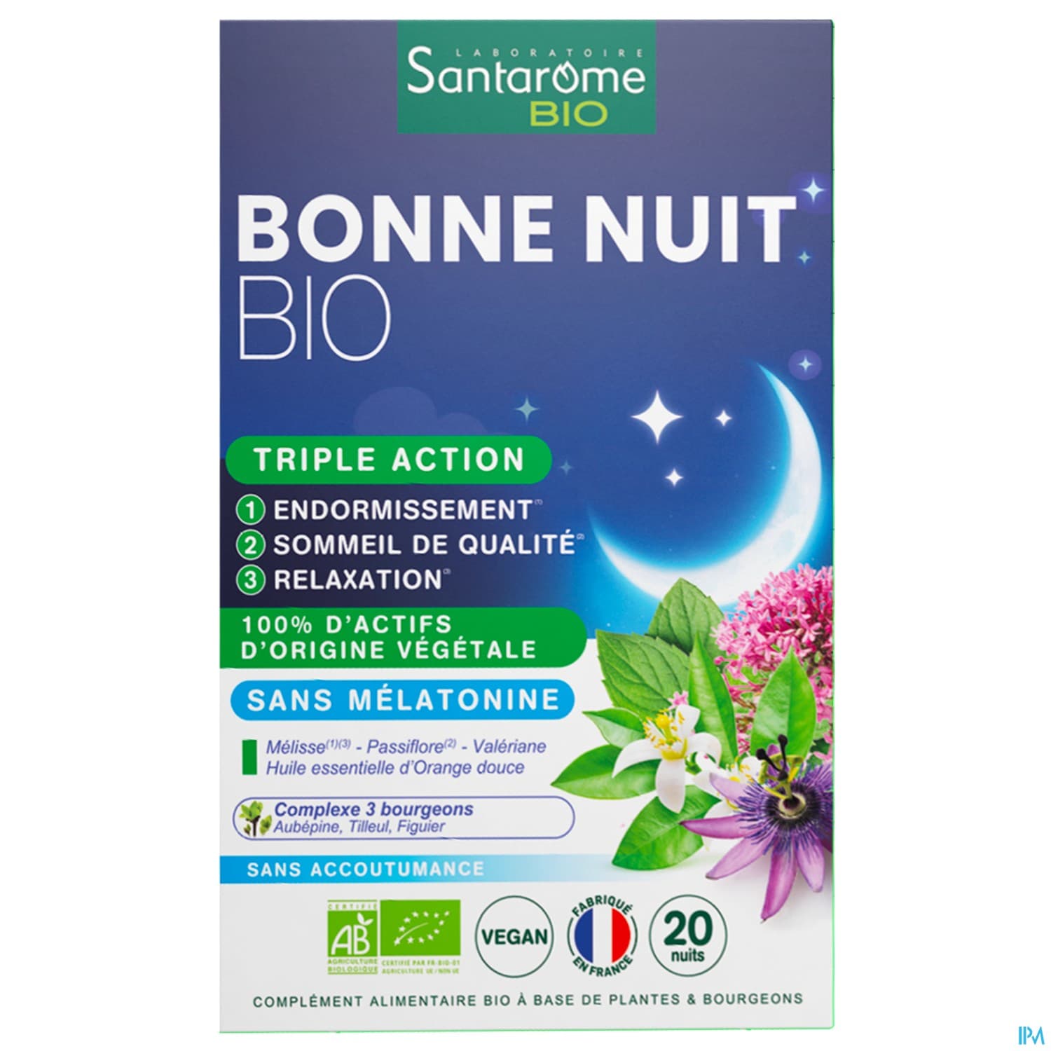SANTAROME BONNE NUIT BIO CPR 20