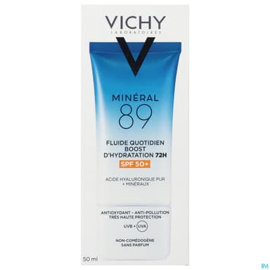 VICHY MINERAL89 SPF50+ FLUIDE 50ML