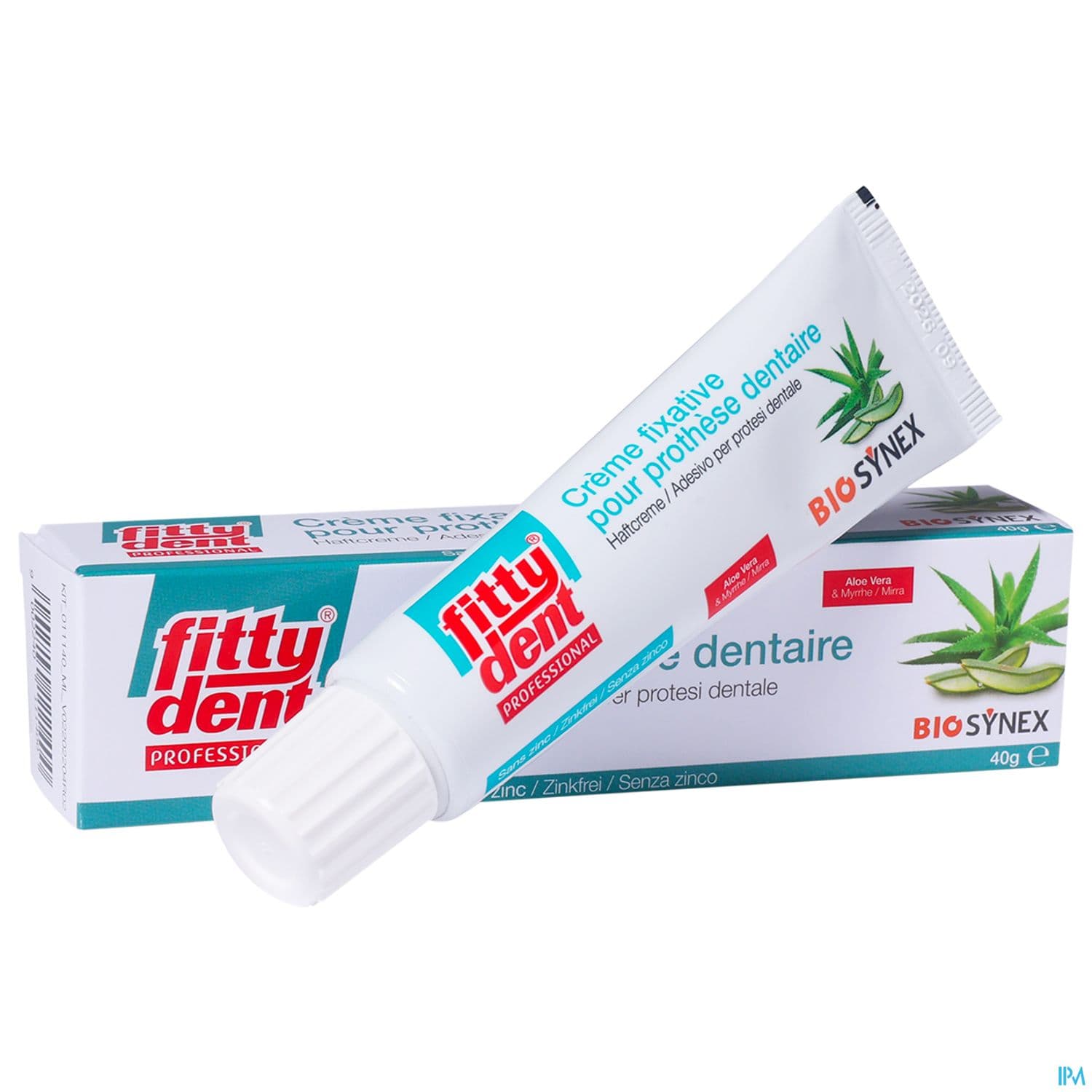 Fittydent Professionnal Creme Fixative Sans Zinc 40g
