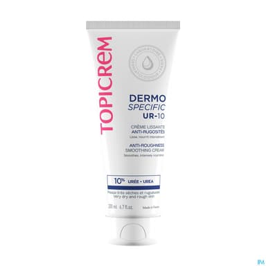 TOPICREM UR10 CR LISS A/RUGO 200ML