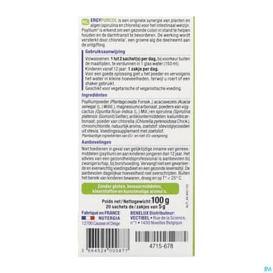 ERGYPURCOL DETOX COLON SACH 20