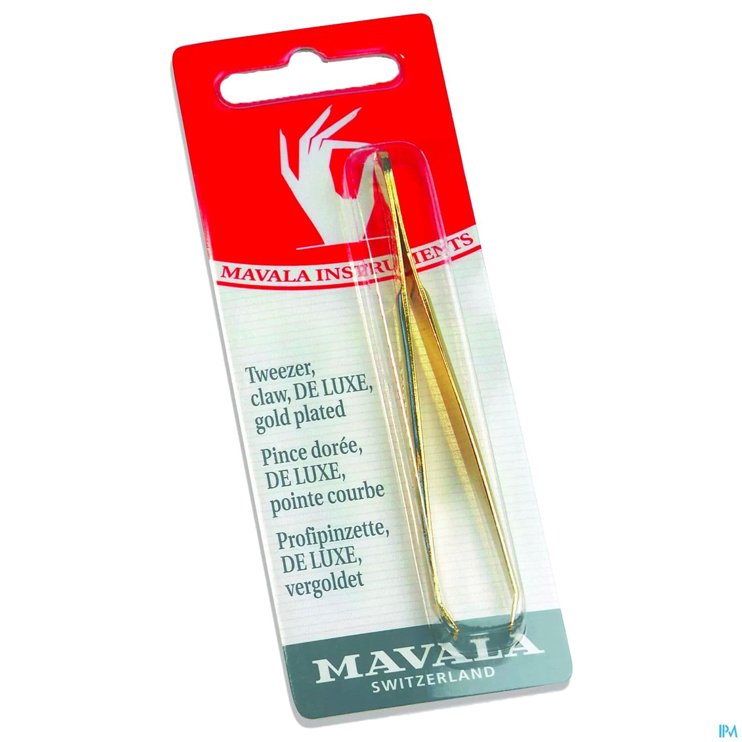 Mavala Pince A Epiler Deluxe Mors Crabe Et Dore