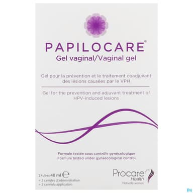 PAPILOCARE GEL VAGINAL 40ML X2
