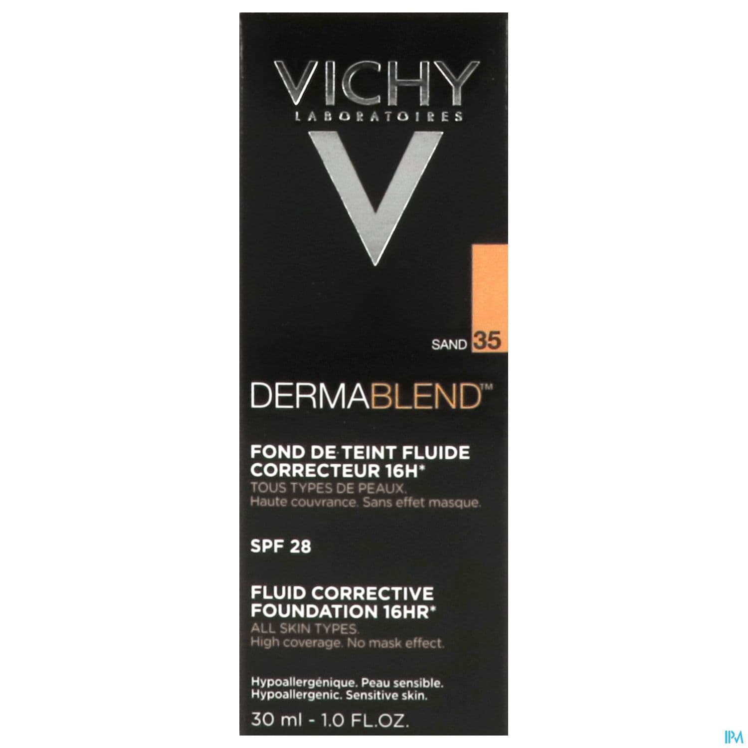 Vichy Dermablend Fluide Fond De Teint Correcteur 35 Sand 30ml