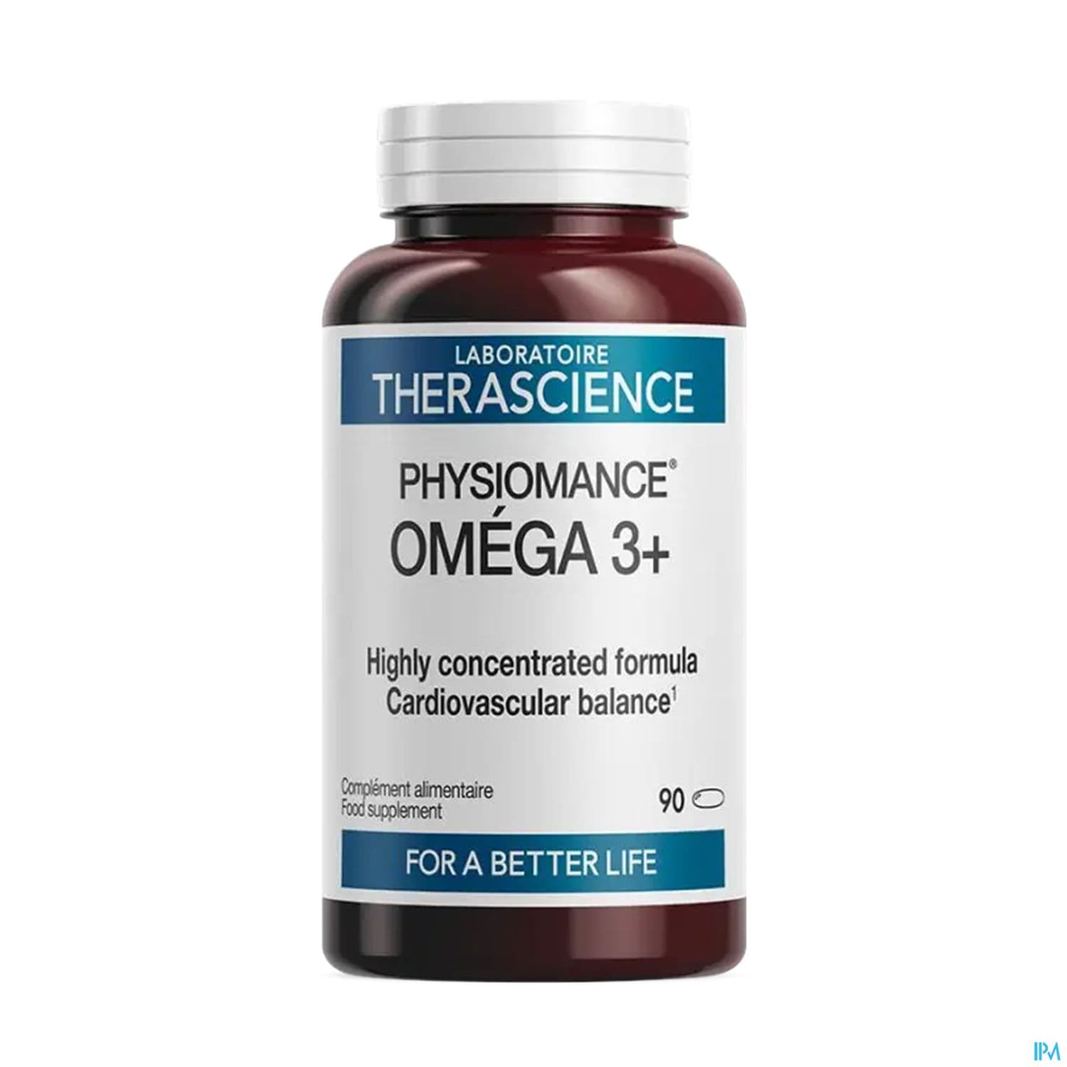 PHYSIOMANCE OMEGA 3+ CAPS 90