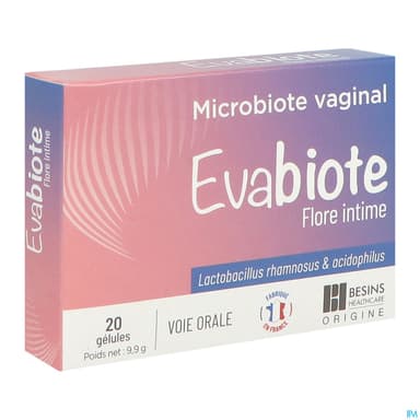 EVABIOTE FLORE INTIME GELULE 20