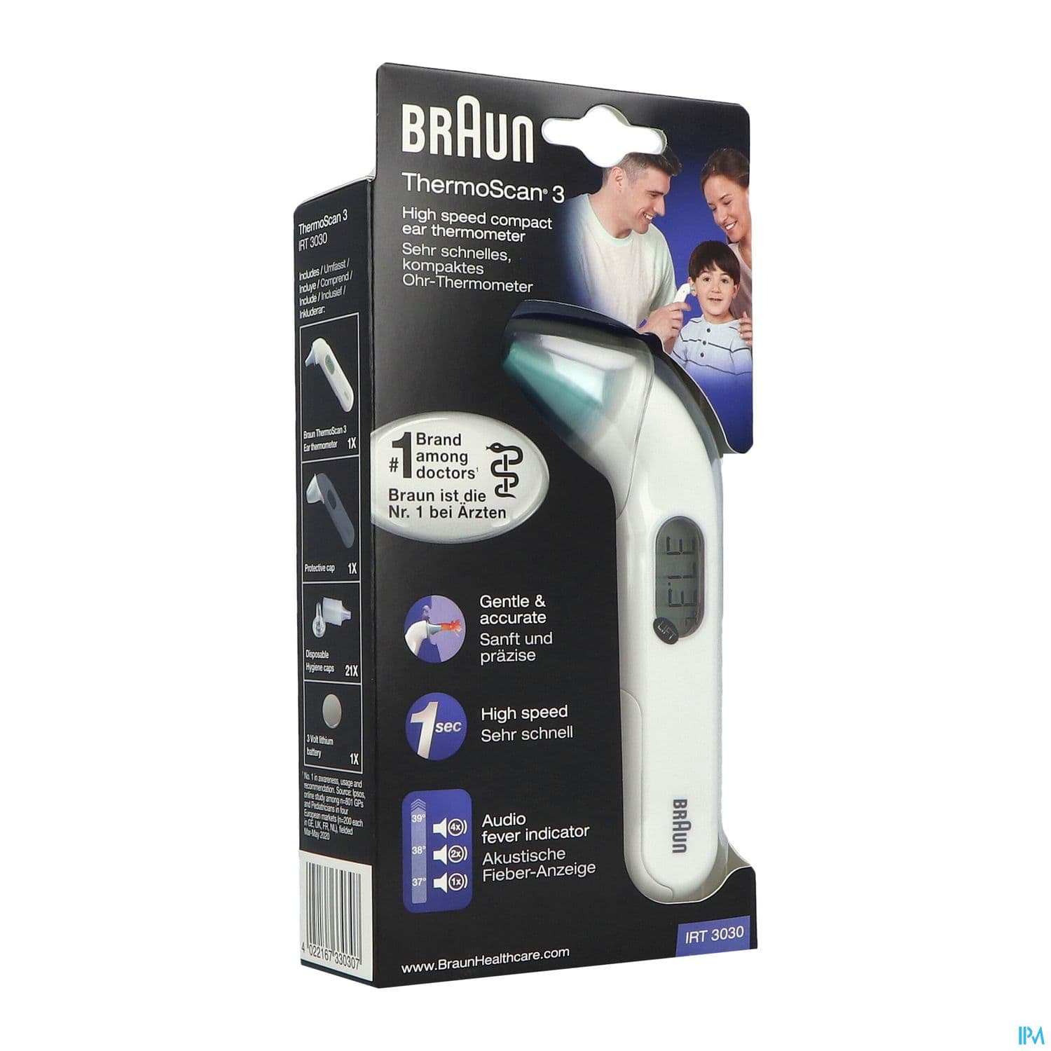 THERM MED AURIC BRAUN IRT3030