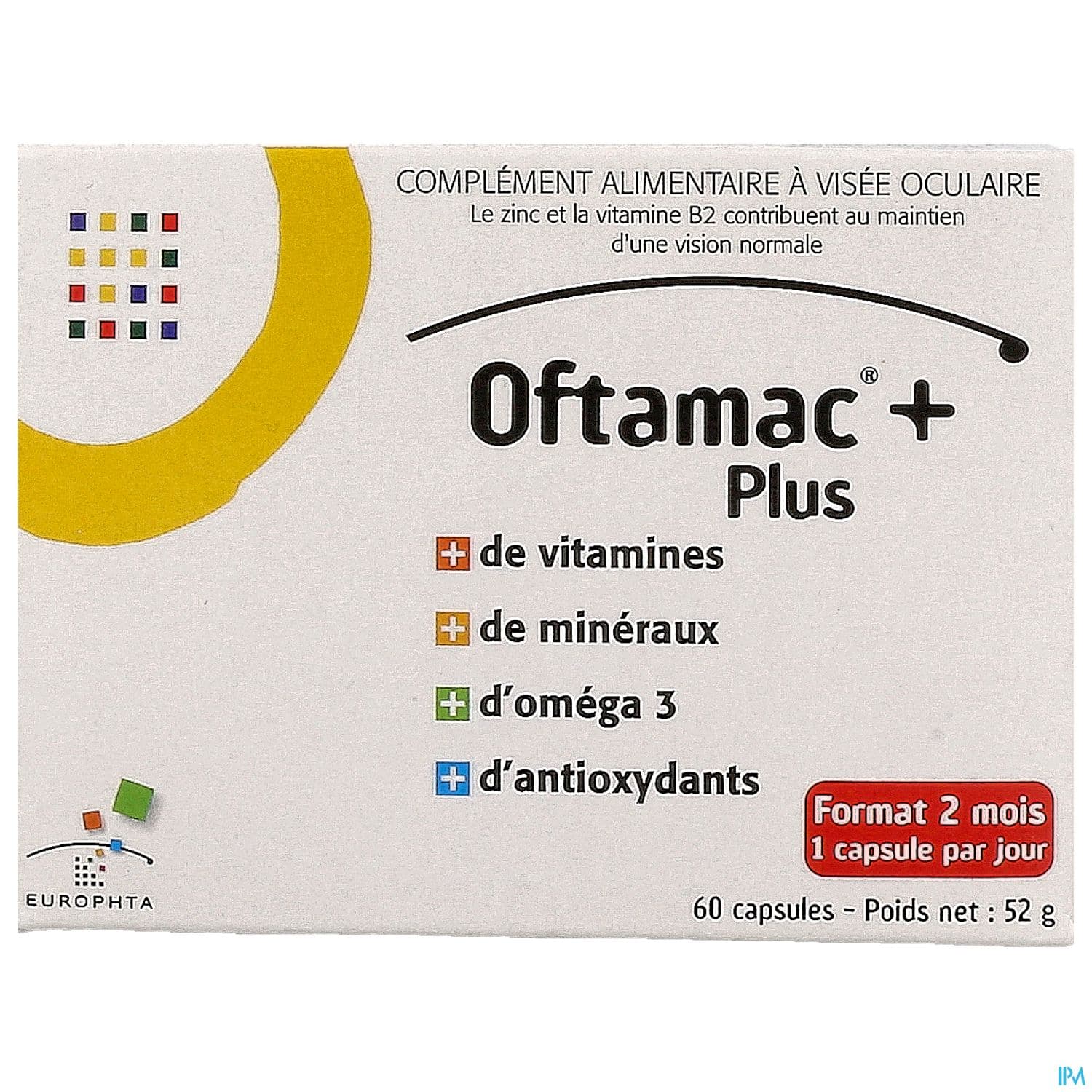 OFTAMAC PLUS CAPS 60