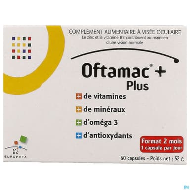 OFTAMAC PLUS CAPS 60
