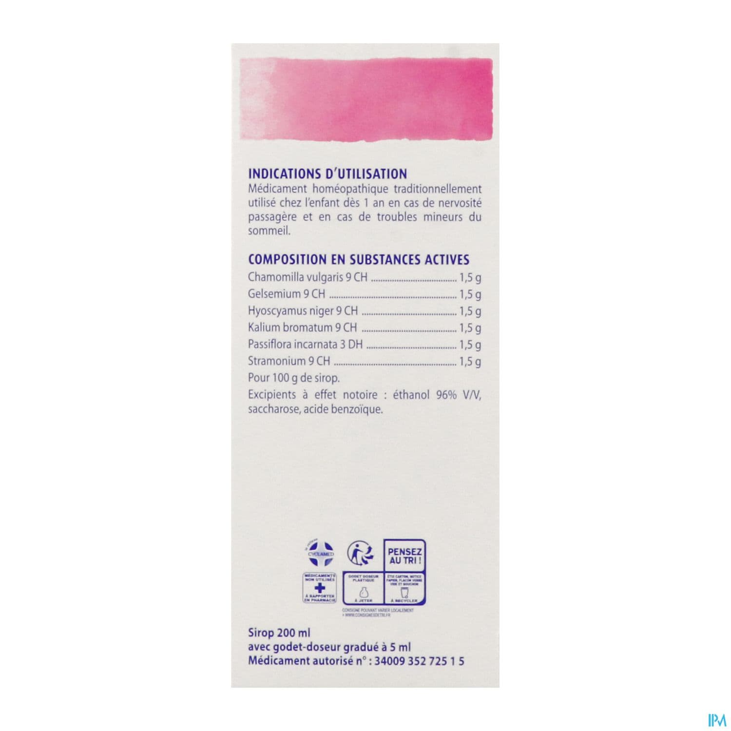 Quietude Enfant Sirop 200ml