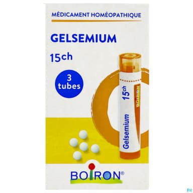 Boiron Gelsemium Semp. 15ch Granules 4g X3