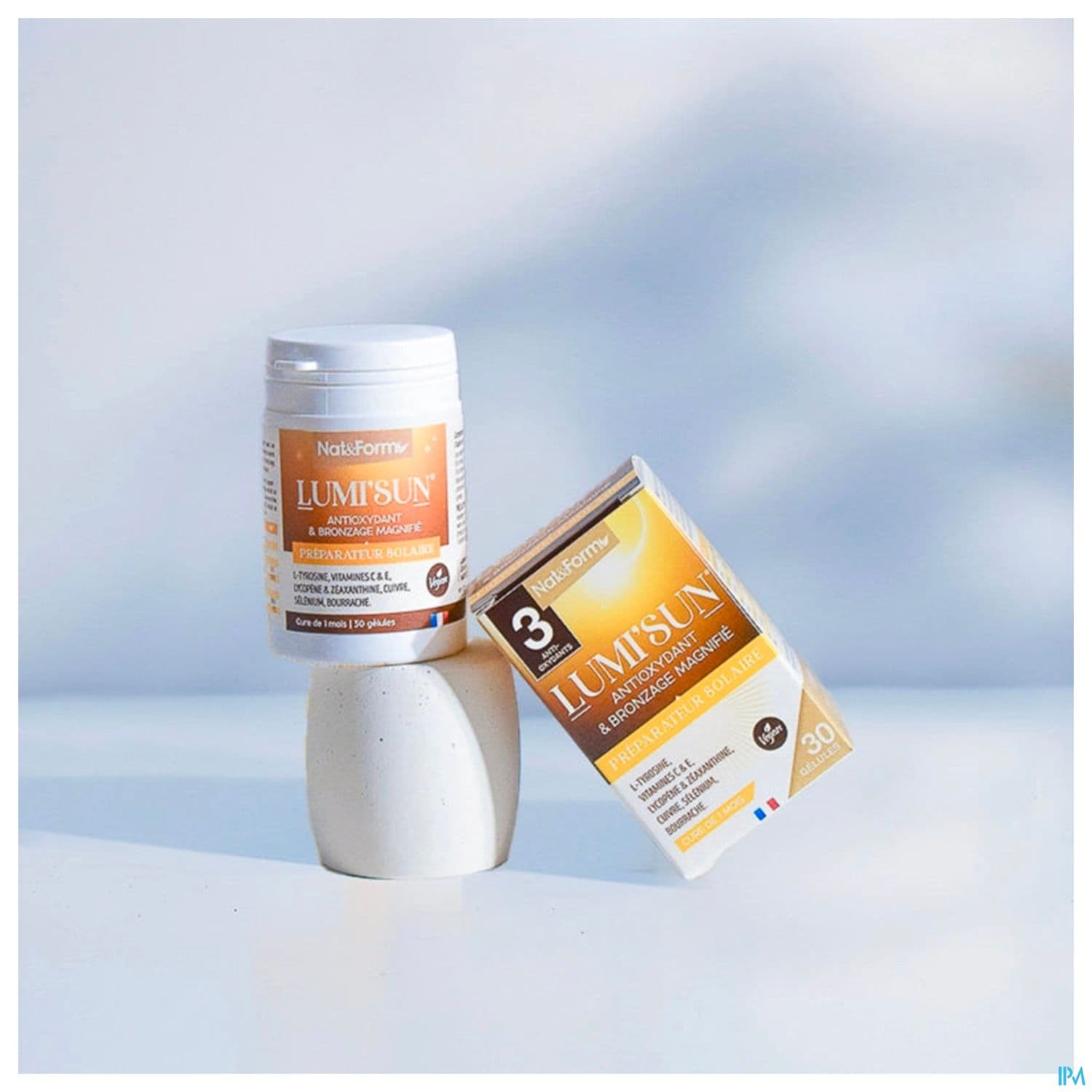 NAT&FORM LUMI'SUN PREP SOL GELU 30