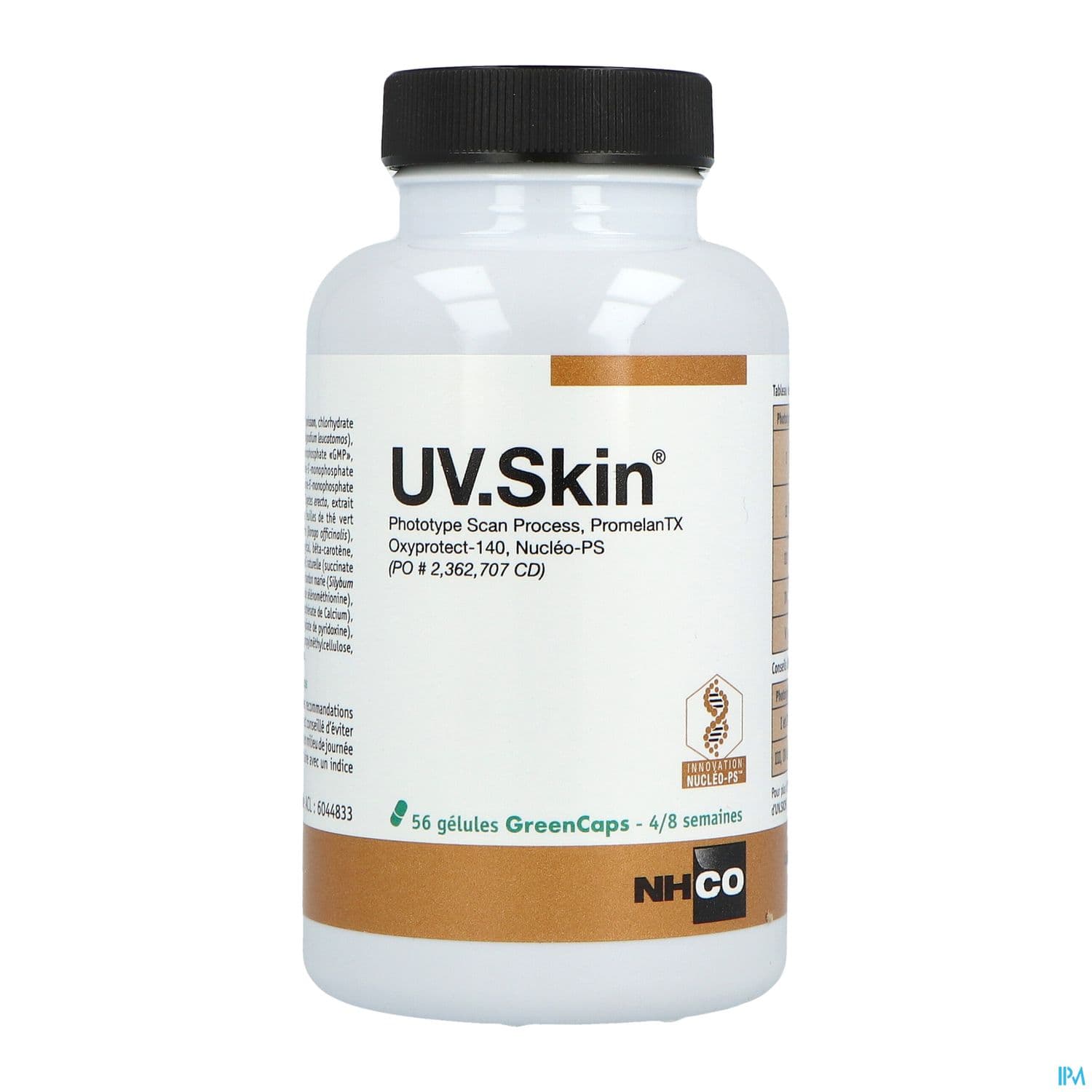Nhco Uv Skin Solaire Autobronzant Gelule 56