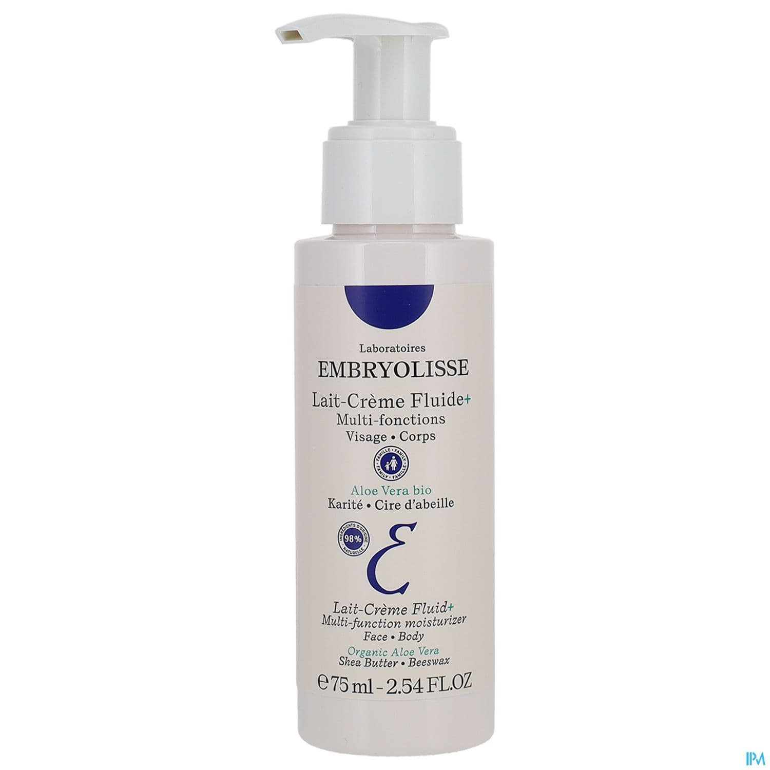 EMBRYOLISSE LAIT/CR FLUIDE+ 75ML