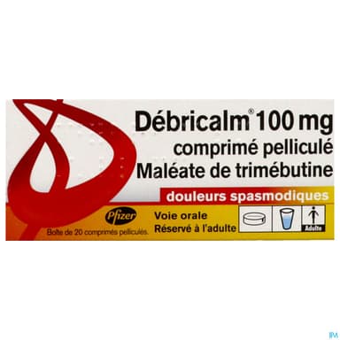 DEBRICALM 100MG CPR 20