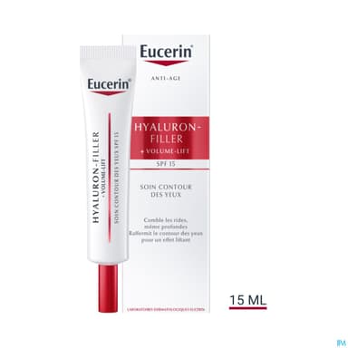 Eucerin Hyaluron Filler Volume Lift Cont.yeux 15ml