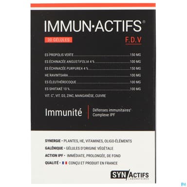 SYNACTIFS IMMUNACTIFS GELUL 30
