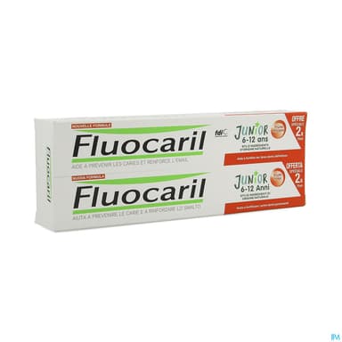 FLUOCARIL JUNIOR GEL FR RGE 2X75ML