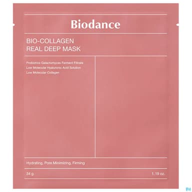Biodance Masque Tissu Bio Collagen Real Deep Mask 34g