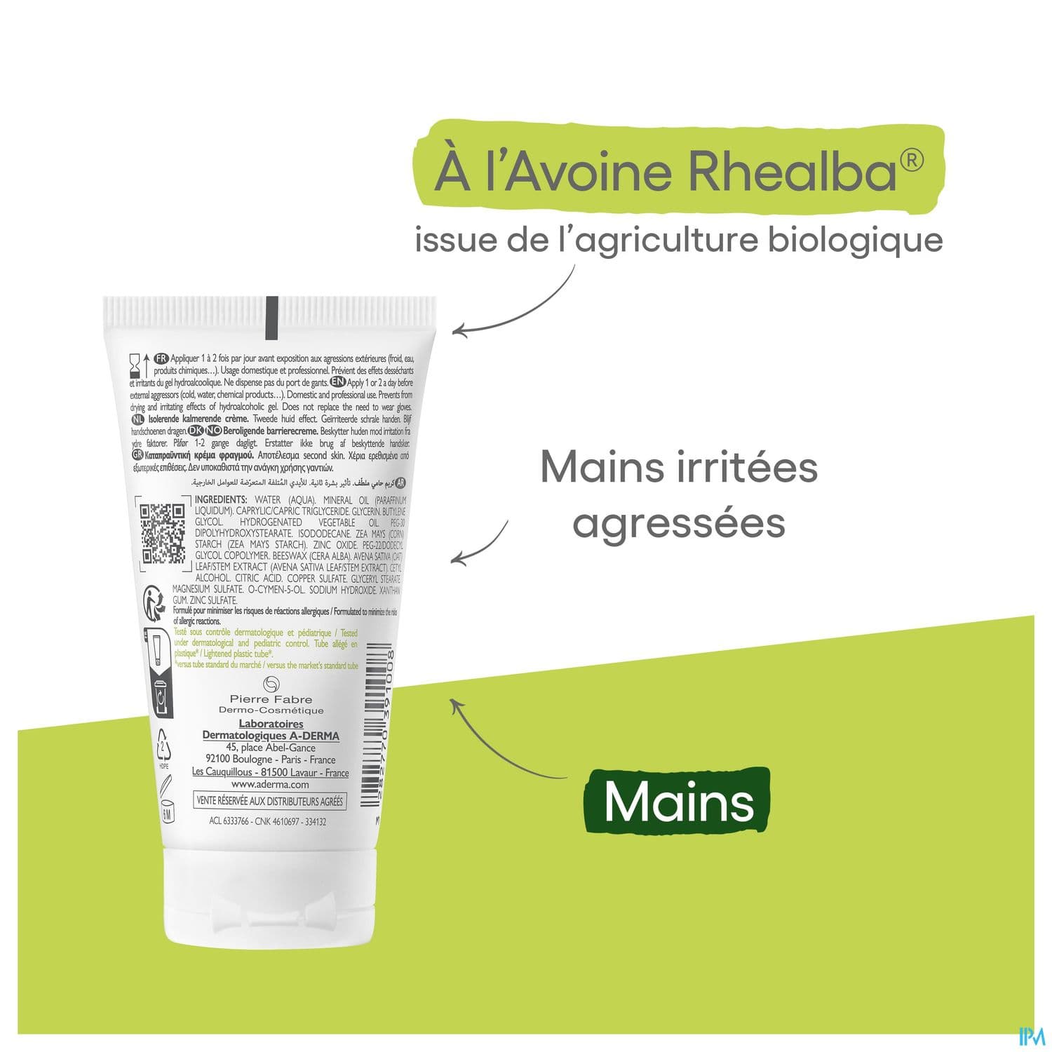 A-DERMA DERMALIBOUR+ BARR CR 50ML