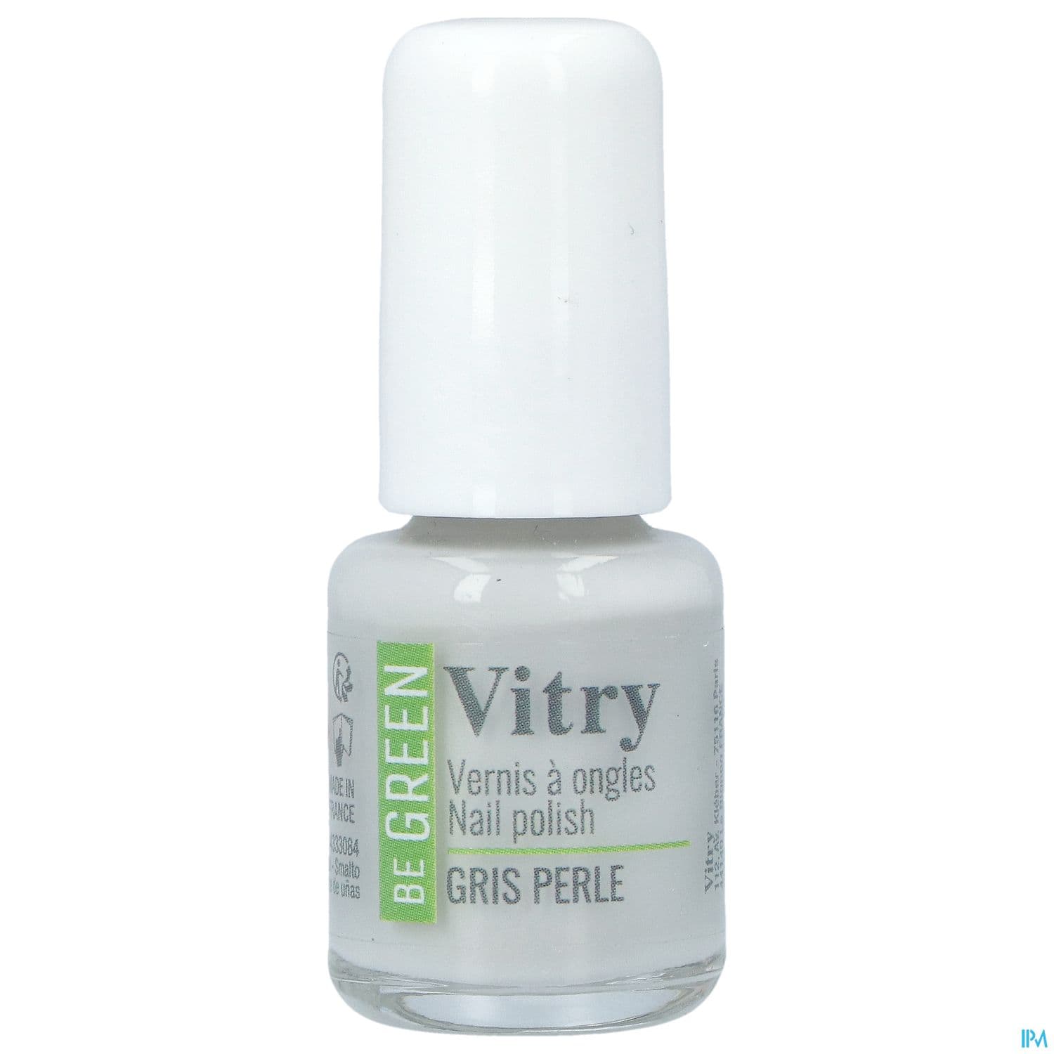 Vitry Be Green Vernis Ongles Gris Perle 6ml