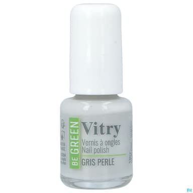 Vitry Be Green Vernis Ongles Gris Perle 6ml