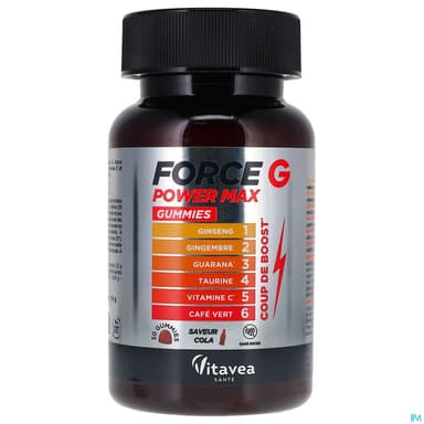 FORCE G POWER MAX GUMMIES 30