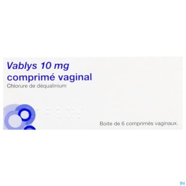 Vablys 10mg Comprime Vaginal 6