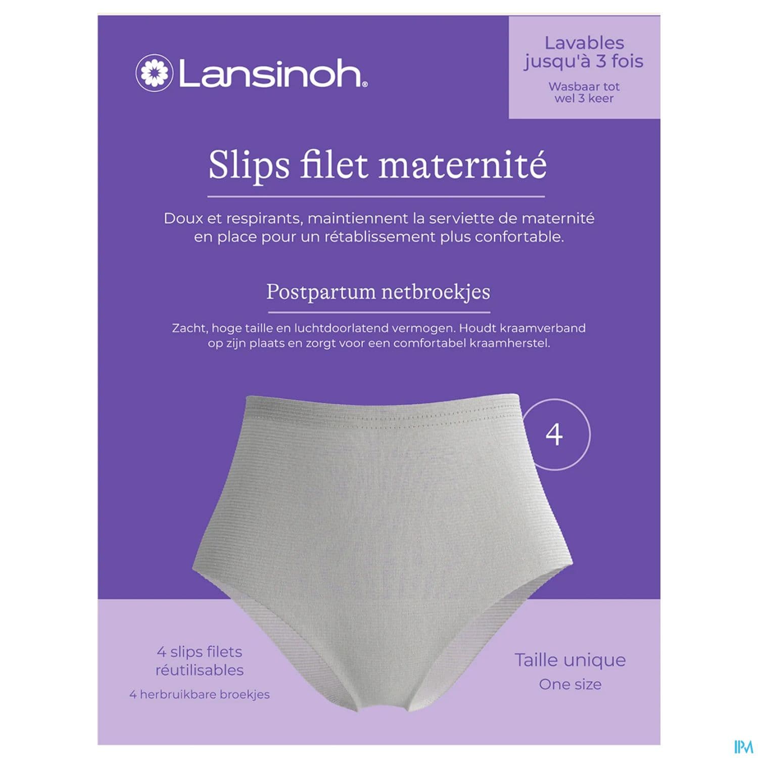 LANSINOH SLIP FILET MATERNITE LAV4