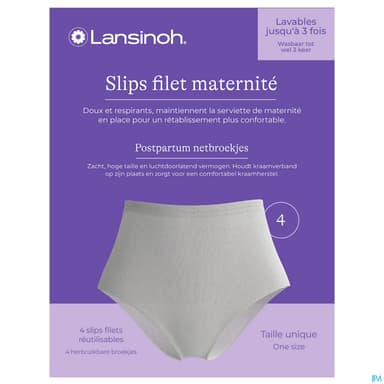 LANSINOH SLIP FILET MATERNITE LAV4