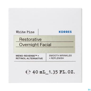 Korres Pin Blanc Creme Nuit Regenerante 40ml