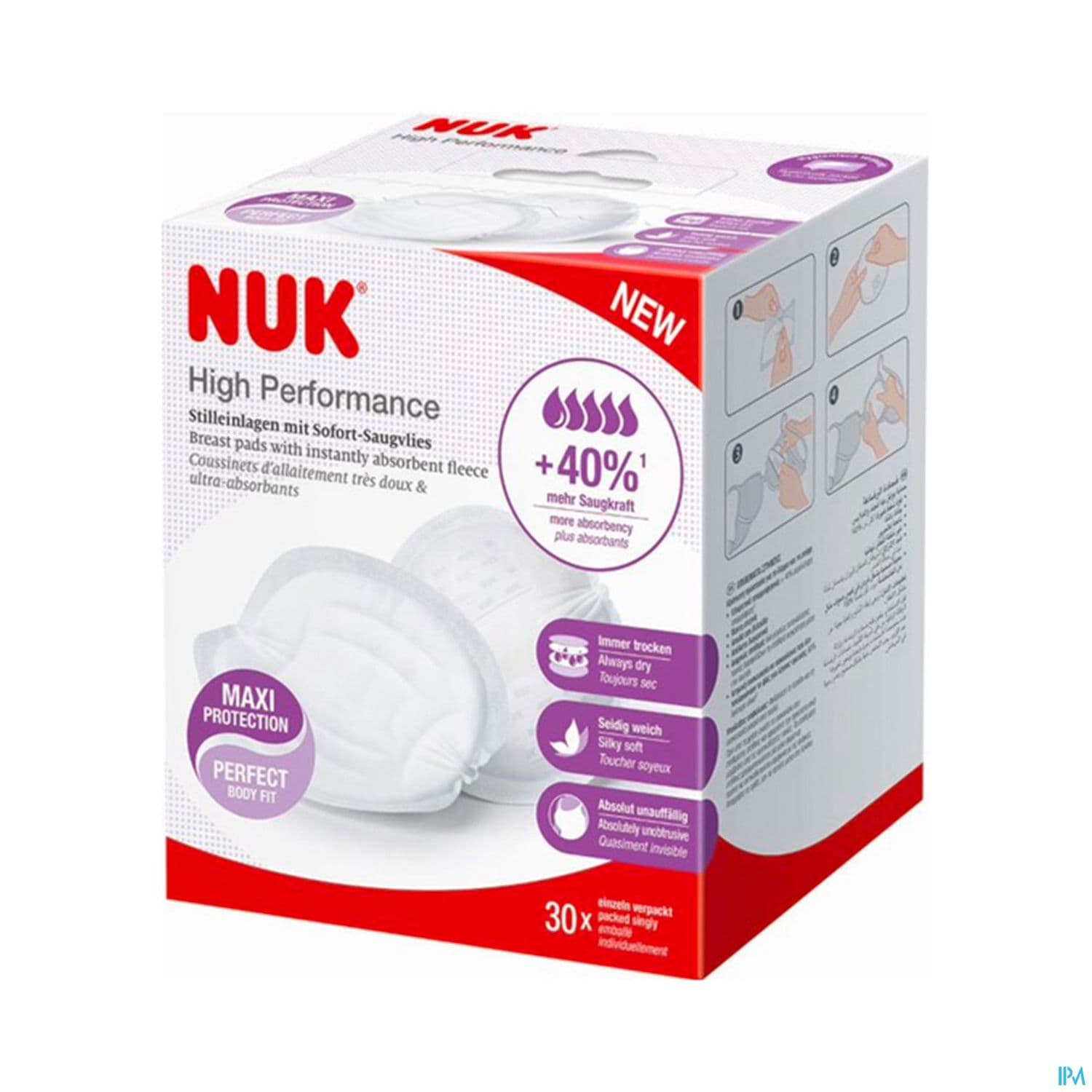 Nuk Coussinet Allaitement High Performance X30