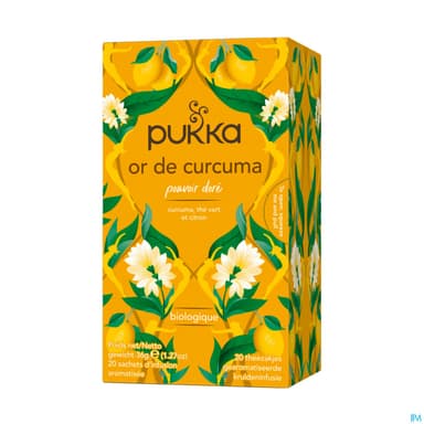 Pukka The Vert Or De Curcuma Bio Sachet 20
