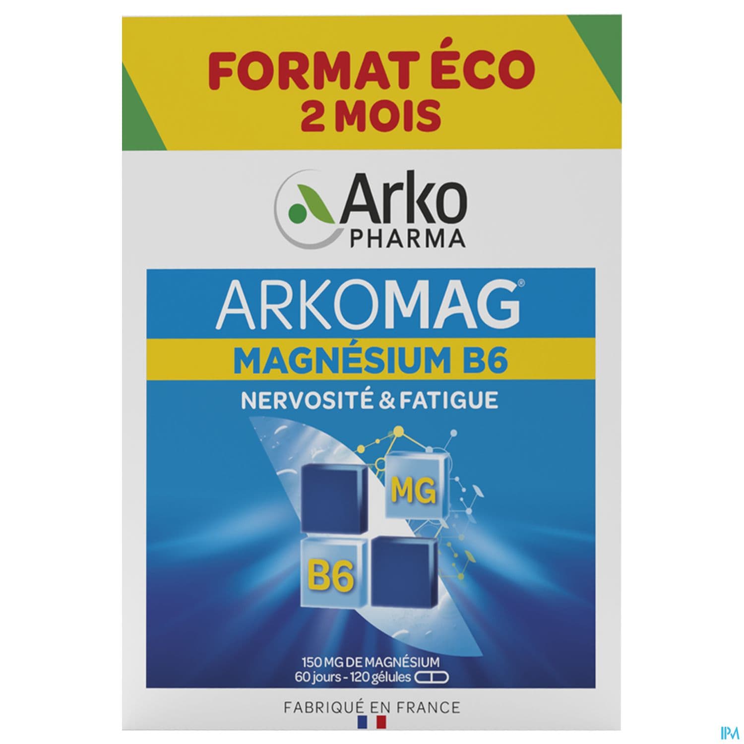 ARKOMAG MAGNESIUM B6 GELUL 120