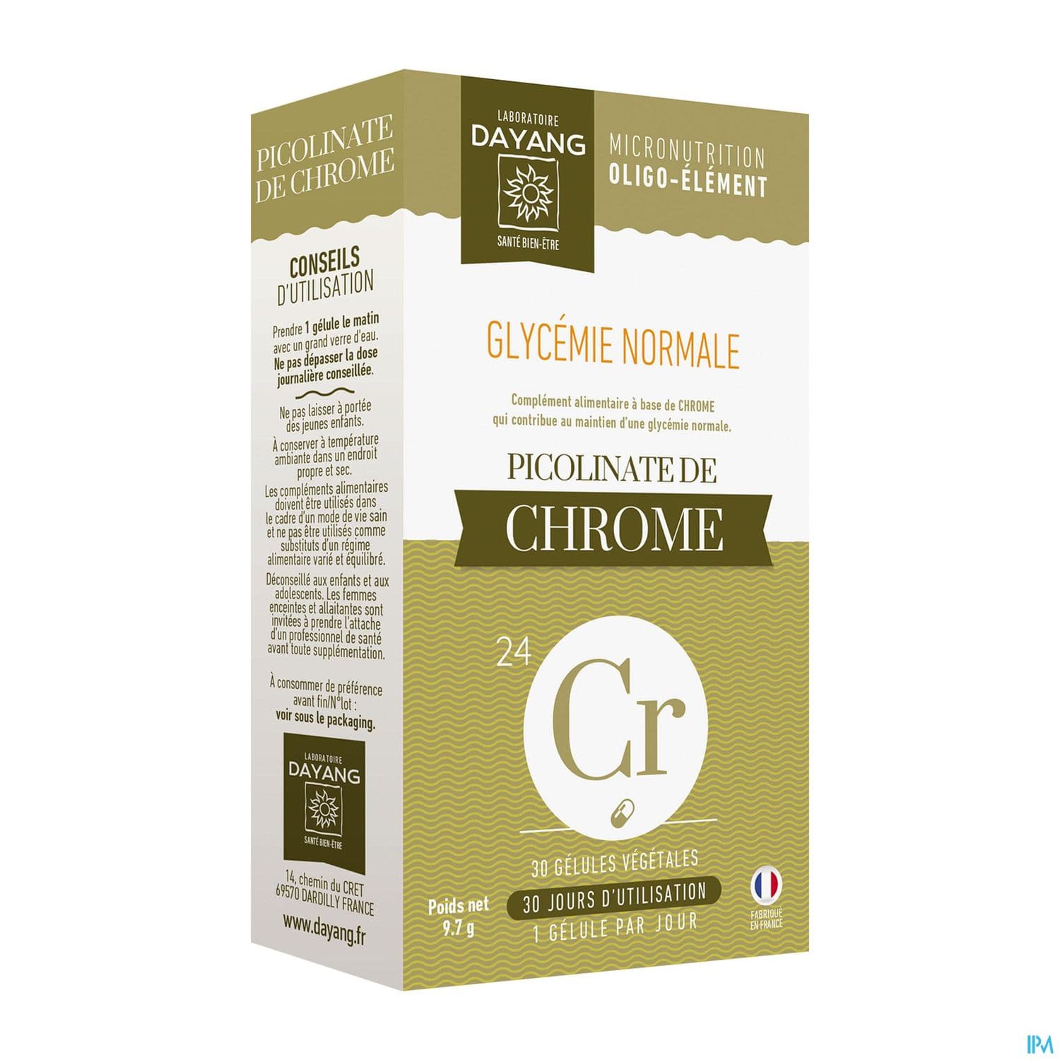 Dayang Chrome Gelule 30