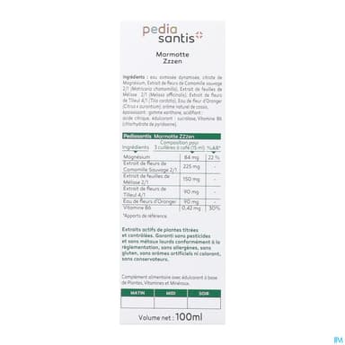 Santis Pediasantis Sommeil Nervosite 100ml
