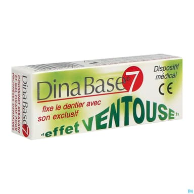 Dinabase 7 Gel Adhesif Pour Appareil Dentaire 20g