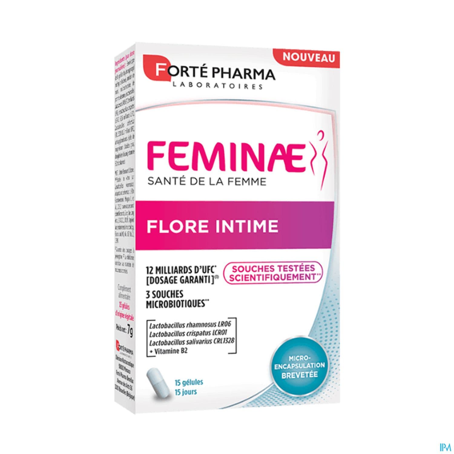 Forte Pharma Feminae Flore Intime Gelule 15