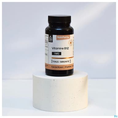 Nat Et Form Vitamine B12 Gelule Vegetale 30
