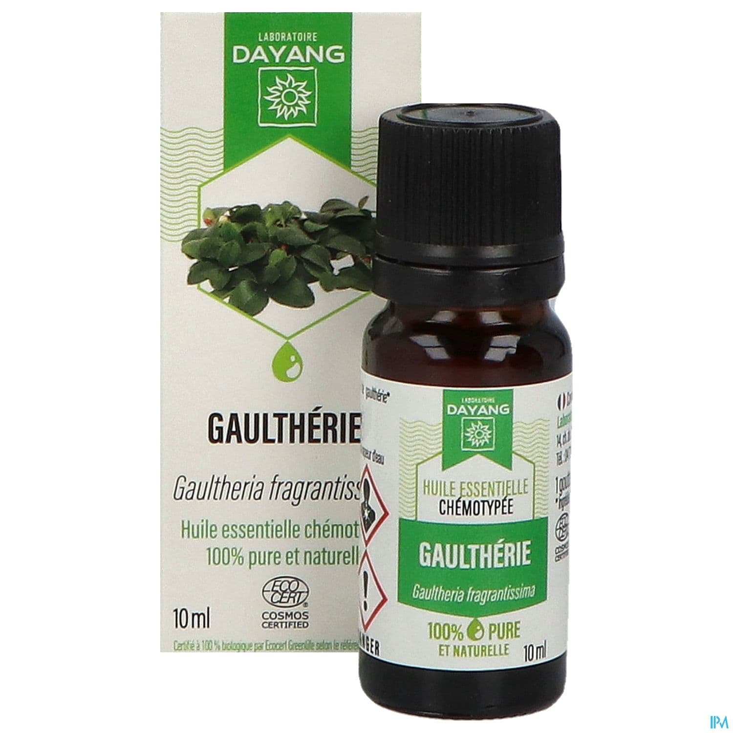 Dayang Huile Essentielle Gaultherie Bio 10ml