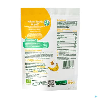 GOODGOUT CARRES BANANE 50G