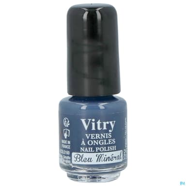 VITRY MINI VERNIS BLEU MINERAL 4ML