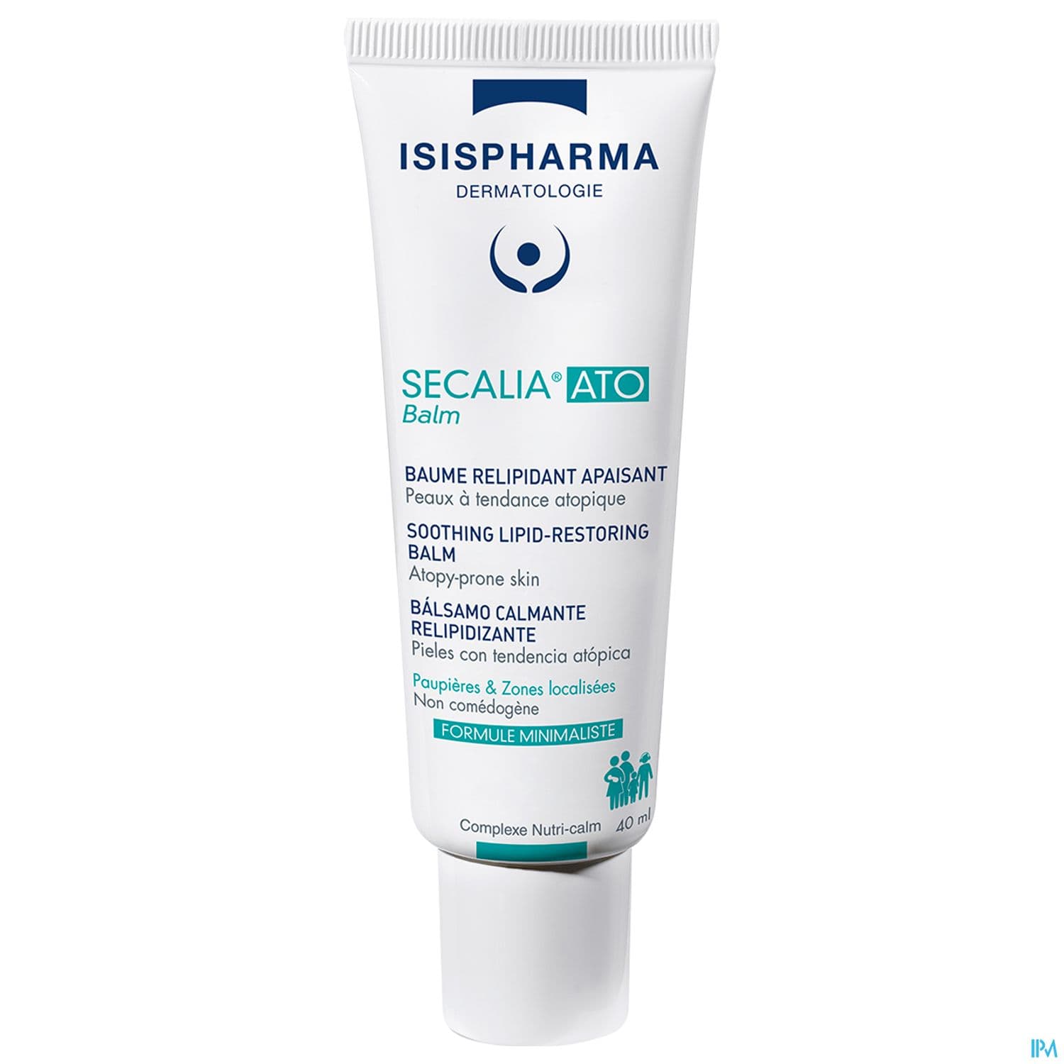 Isispharma Secalia Ato Balm Baume Relipidant Apaisant Zones Localisees 40ml