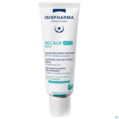 Isispharma Secalia Ato Balm Baume Relipidant Apaisant Zones Localisees 40ml