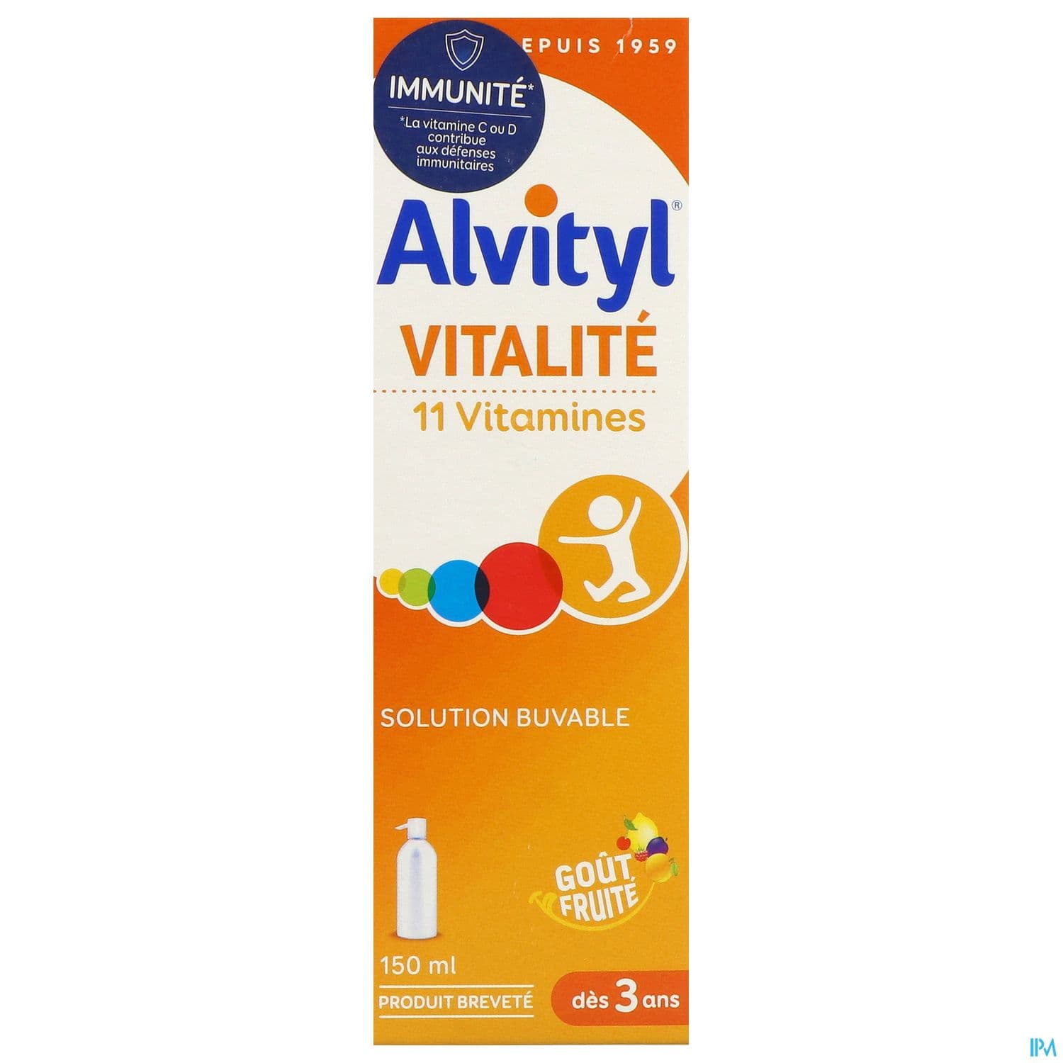 ALVITYL VITALITE SIROP MULT 150ML