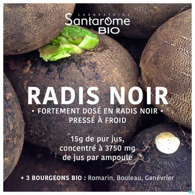 SANTAROME BIO RADIS NOIR AMP 20