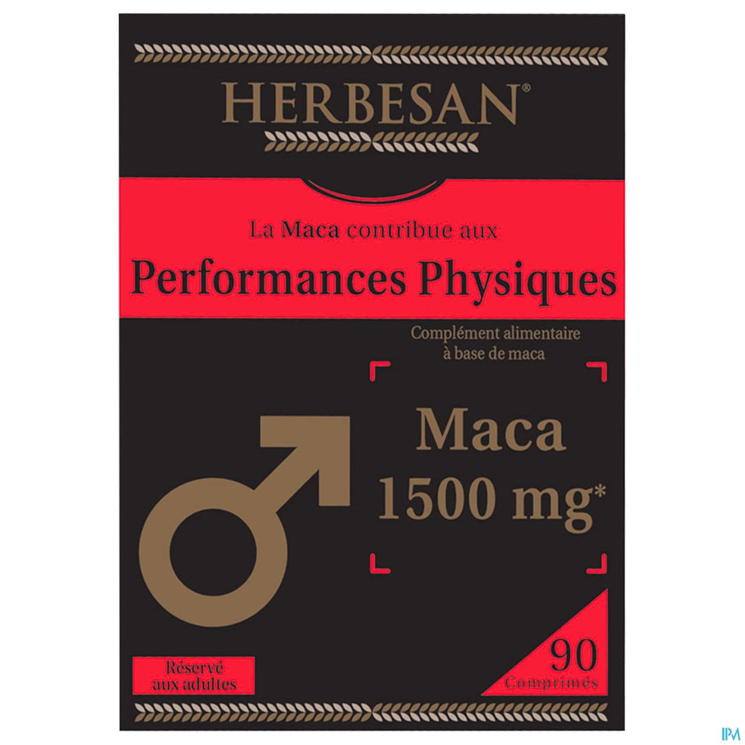 Herbesan Maca Tonus Sexuel Comprime 90