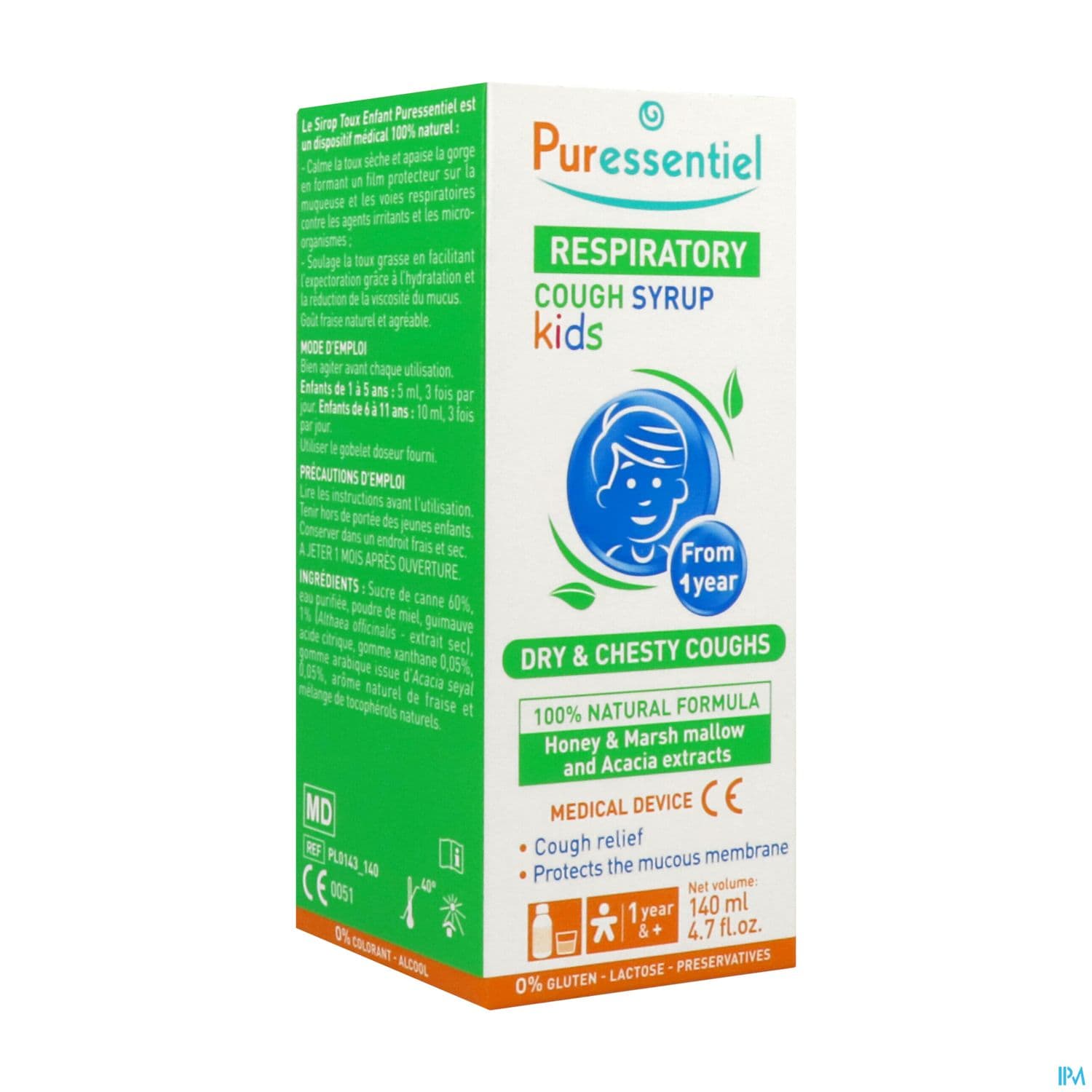 PURESSENTIEL RESP SIROP TOUX ENF