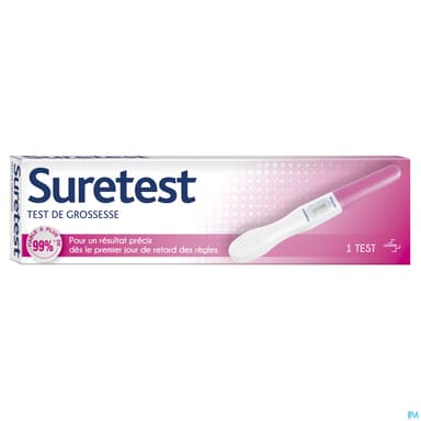 SURETEST TEST GROSSESSE 1