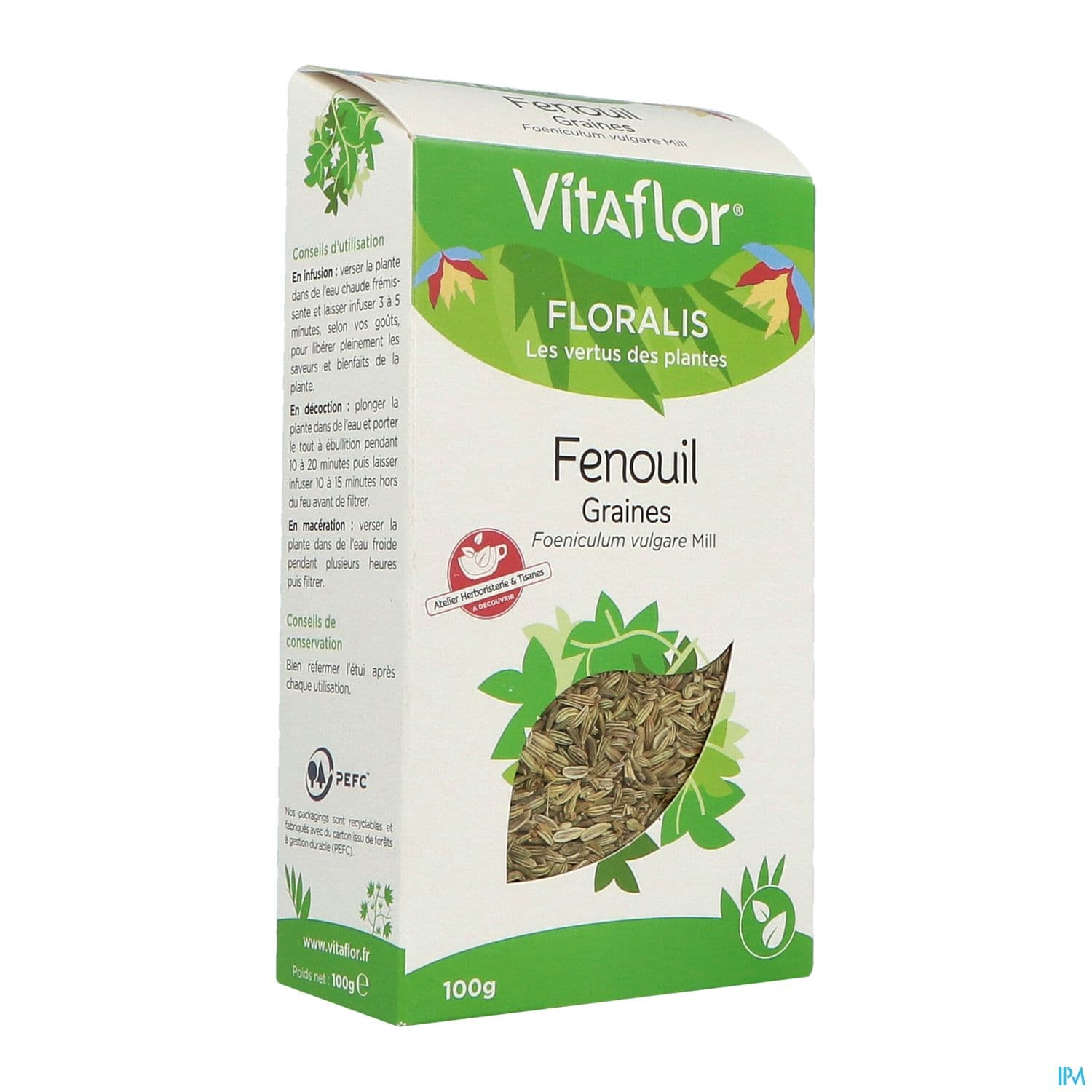 FENOUIL VITAFLOR SEMENCE 100G